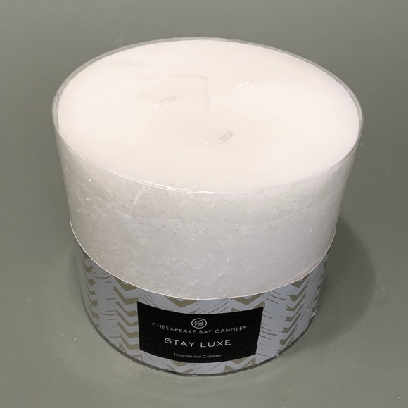 Chesapeake Bay Candle  Stay Luxe Unscented Candle BRAND NEW - Picture 1 of 2